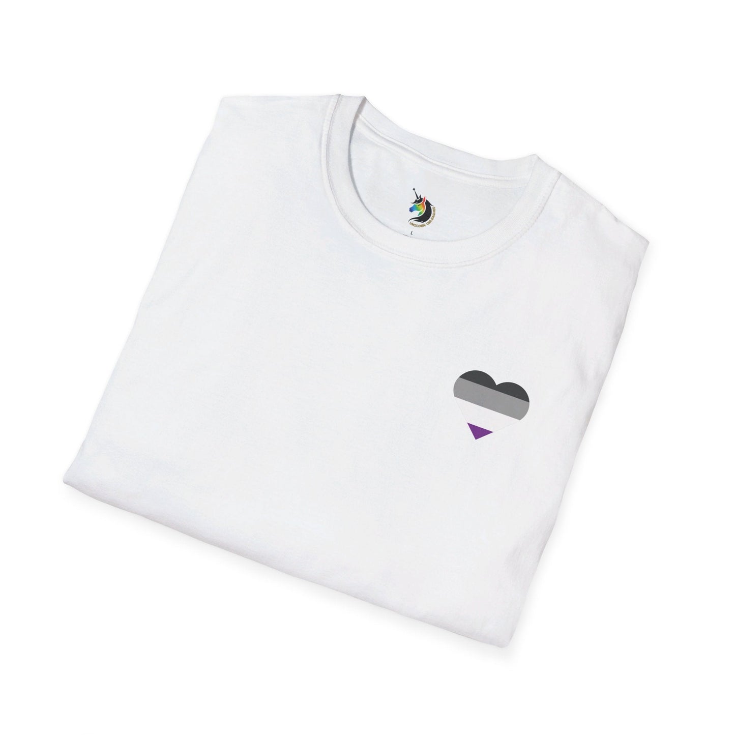 Mini Asexual Heart Unisex T-Shirt