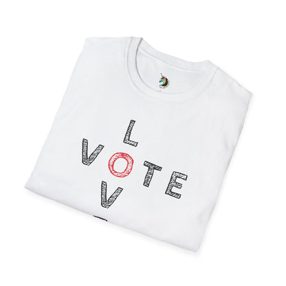 Crossword Vote Love Unisex T-Shirt