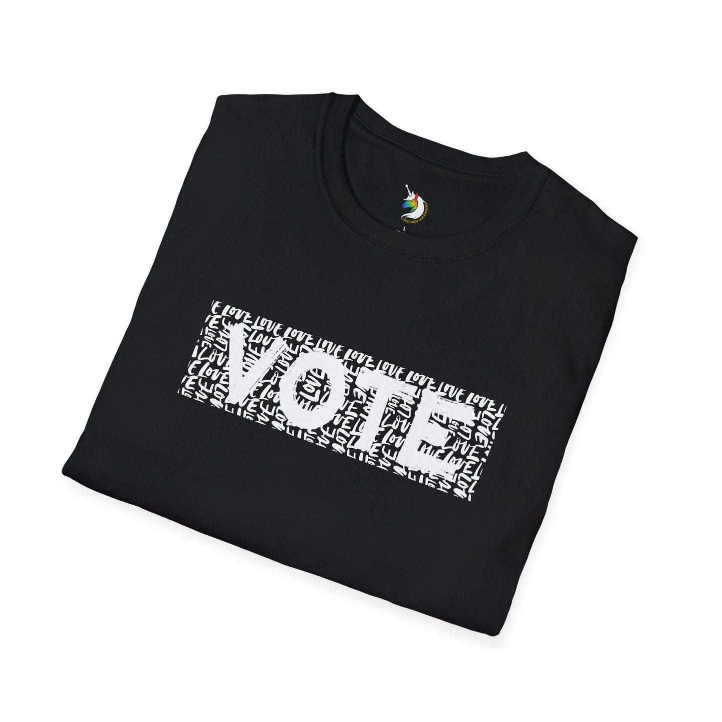 Vote on love pattern Unisex T-Shirt