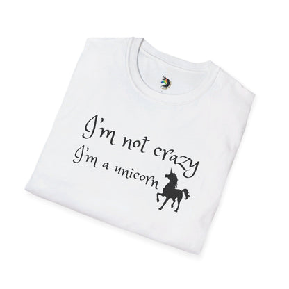 Crazy Unicorn Unisex T-Shirt