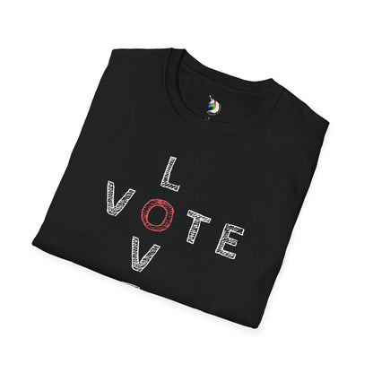 Crossword Vote Love Unisex T-Shirt