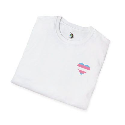 Mini Transgender Heart Unisex T-Shirt