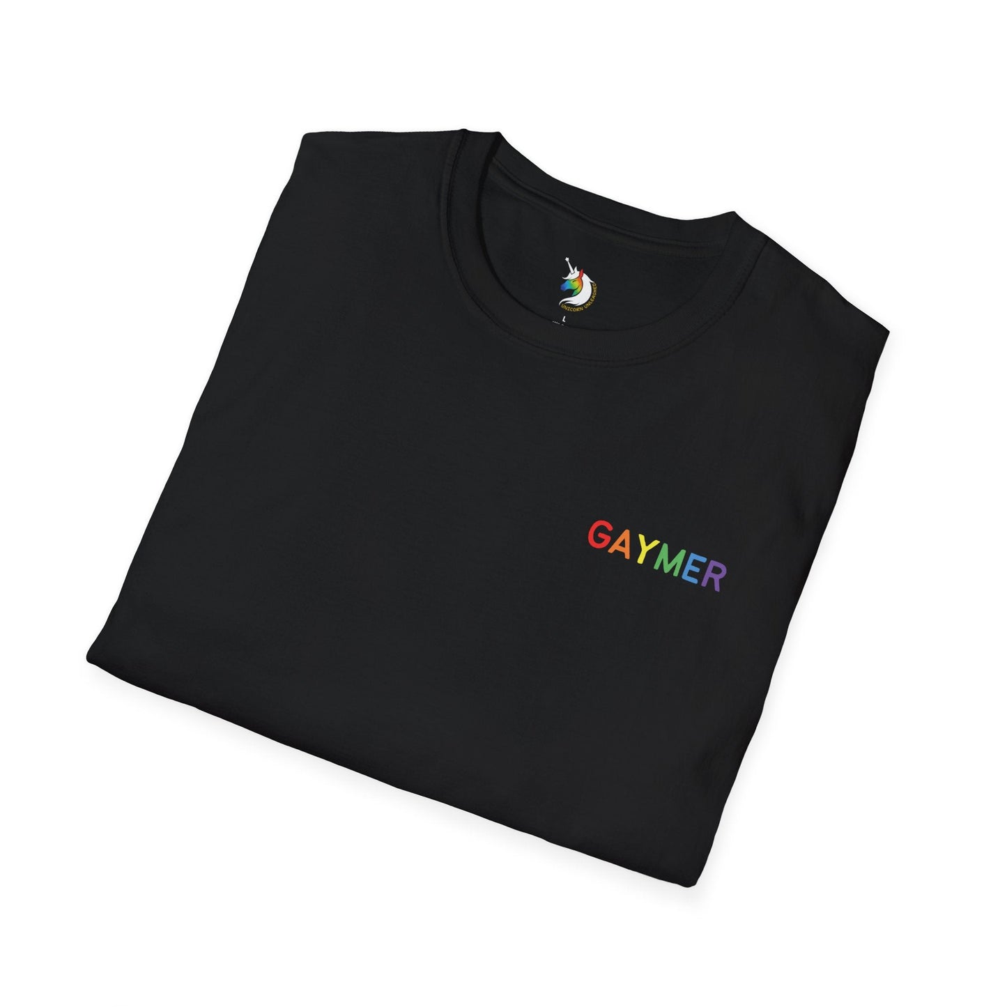 Mini Rainbow Gaymer Unisex T-Shirt