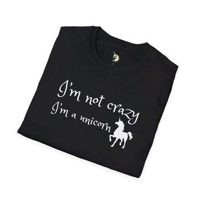 Crazy Unicorn Unisex T-Shirt