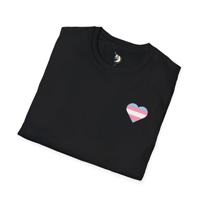 Mini Transgender Heart Unisex T-Shirt