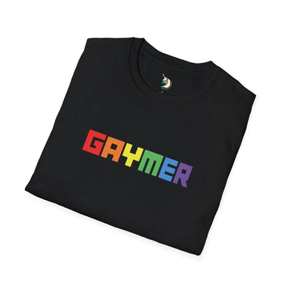 Square Rainbow Gaymer Unisex T-Shirt