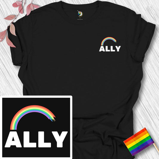 Ally Rainbow Unisex T-Shirt