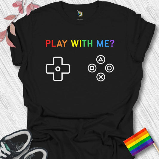 Rainbow Play With Me Unisex T-Shirt