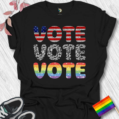 VOTE VOTE VOTE Unisex T-Shirt