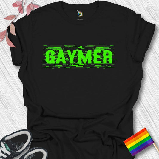 Gaymer Glitch Unisex T-Shirt