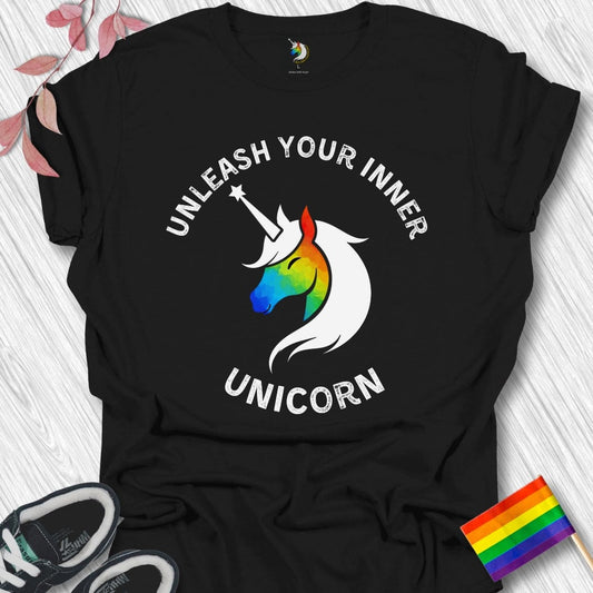 Bold Inner Unicorn Unisex T-Shirt