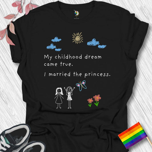 Childhood dream princess Unisex T-Shirt