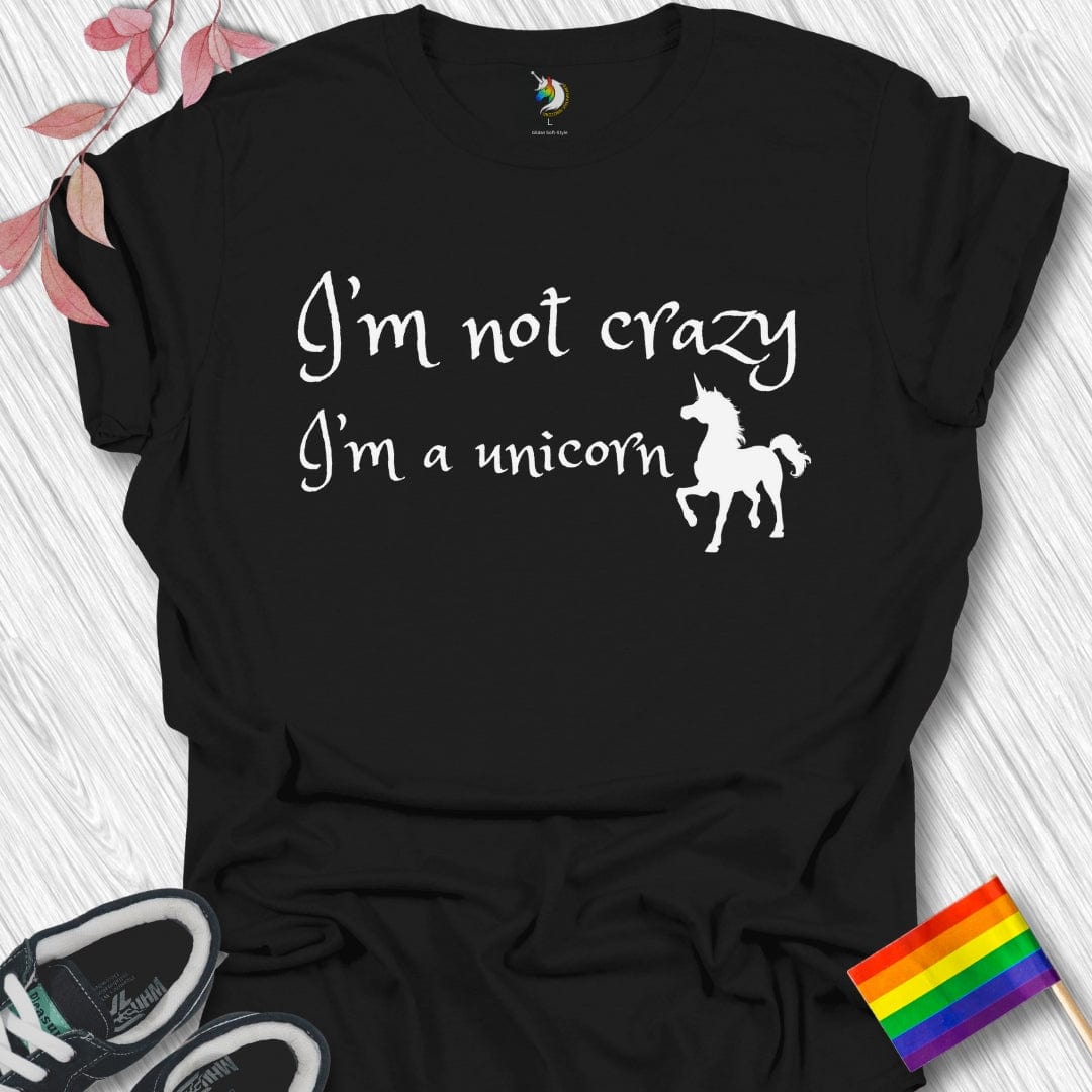 Crazy Unicorn Unisex T-Shirt