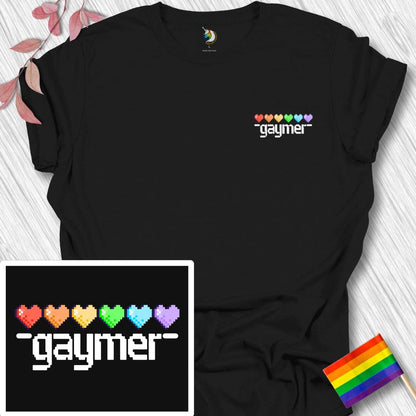 Gaymer Hearts Unisex T-Shirt