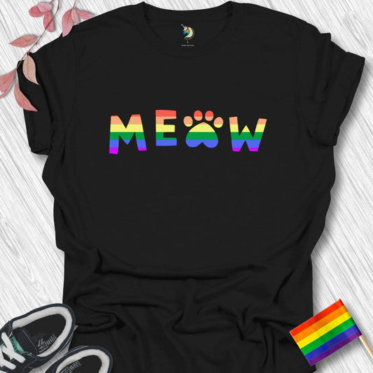 Pride Meow Paw Unisex T-Shirt