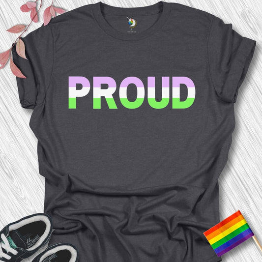 PROUD Genderqueer Unisex T-Shirt