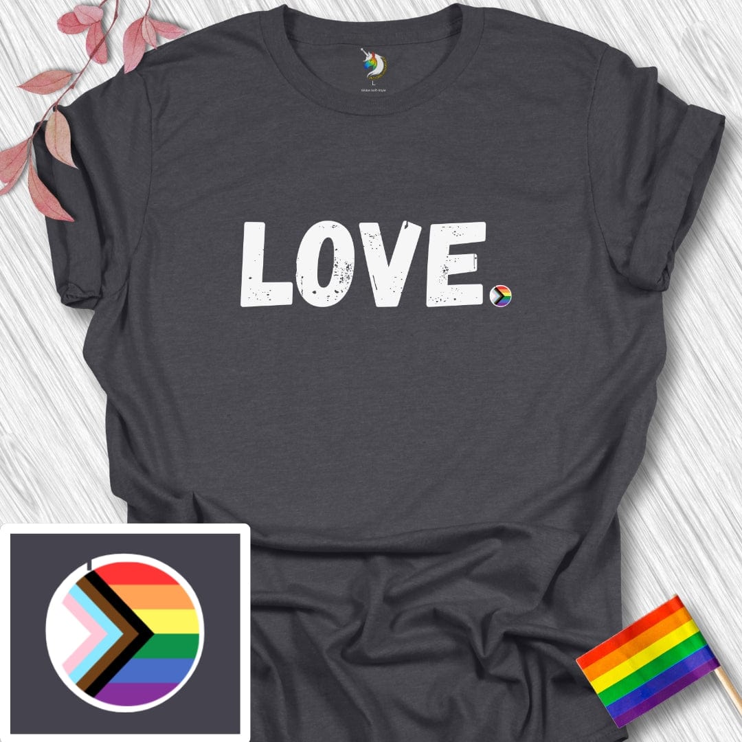 Love. Color Dot Unisex T-Shirt