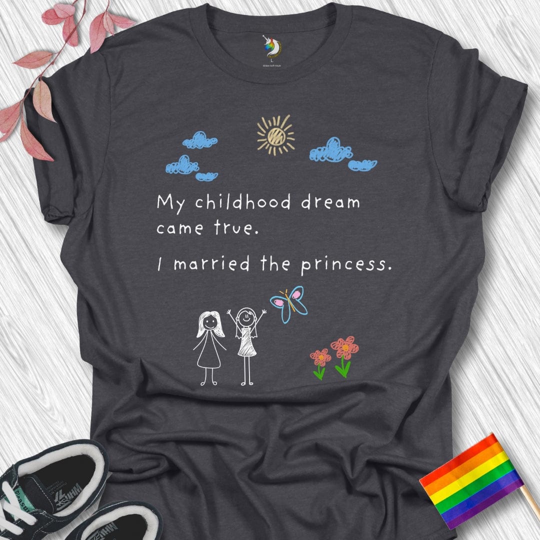 Childhood dream princess Unisex T-Shirt