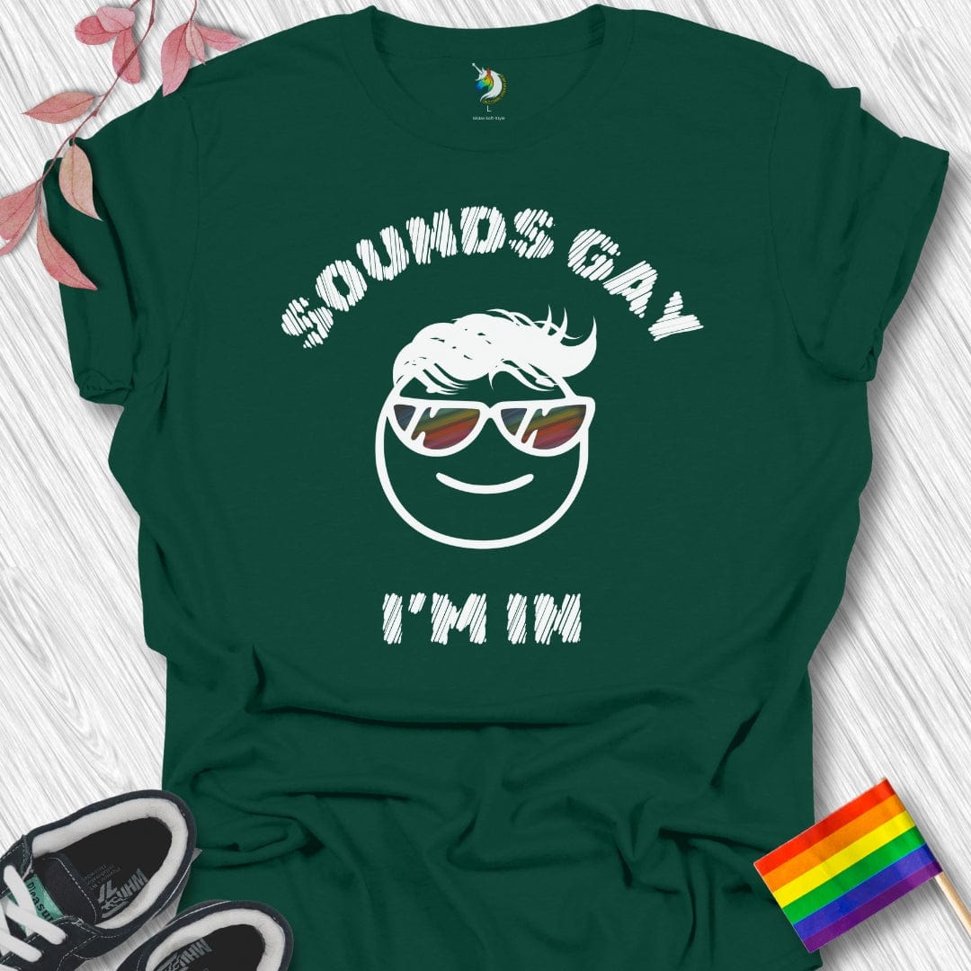 SGII Rainbow Sunglasses Unisex T-Shirt