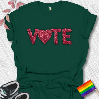 Vote Fancy Love Unisex T-Shirt