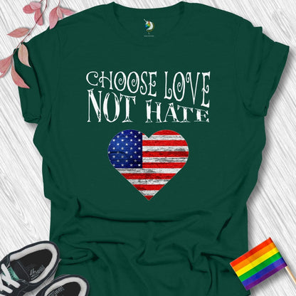 Choose Love America Unisex T-Shirt