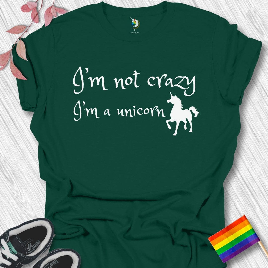 Crazy Unicorn Unisex T-Shirt