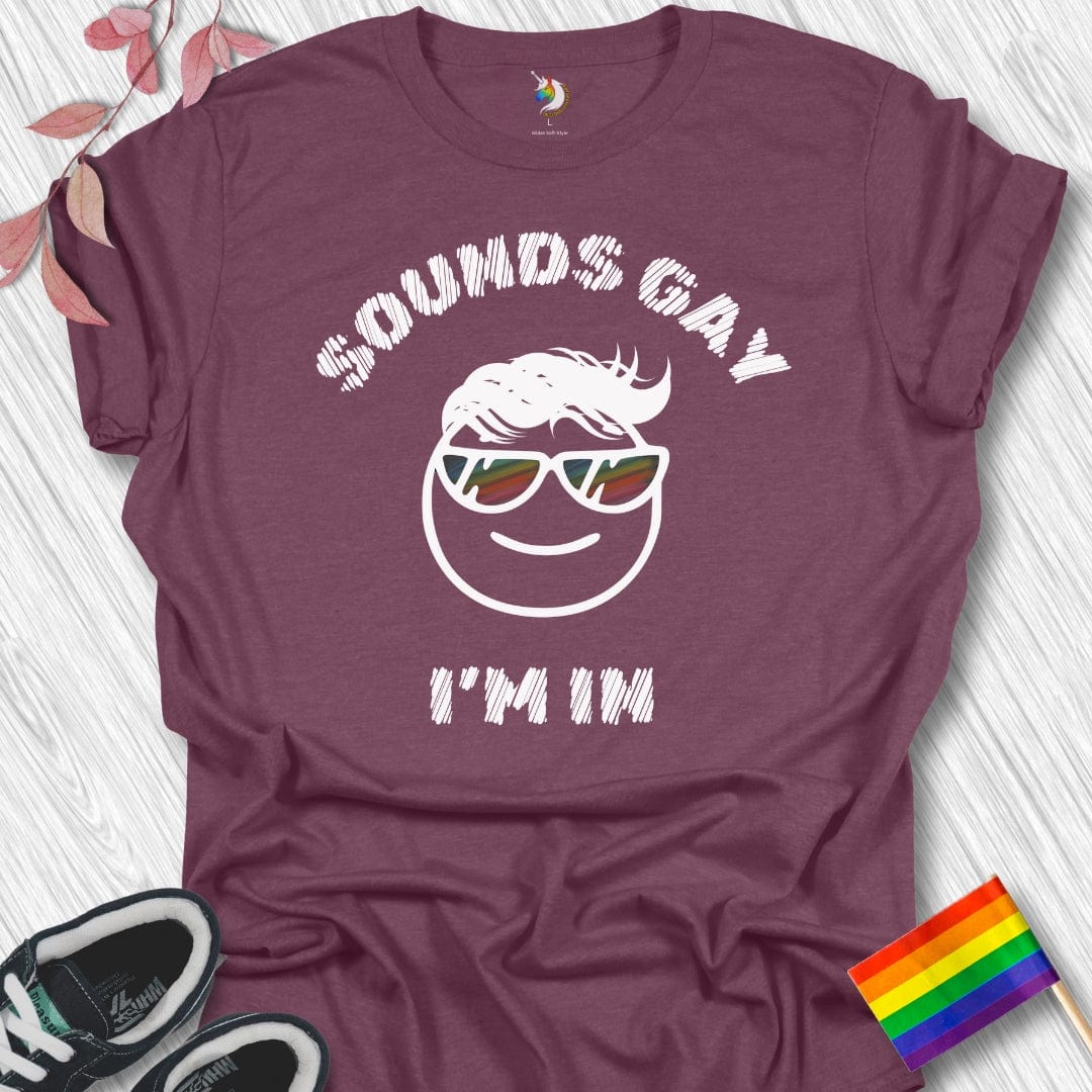 SGII Rainbow Sunglasses Unisex T-Shirt