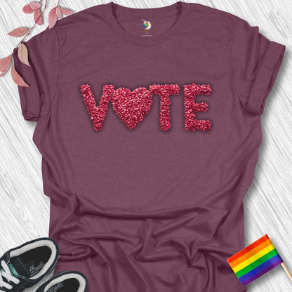 Vote Fancy Love Unisex T-Shirt