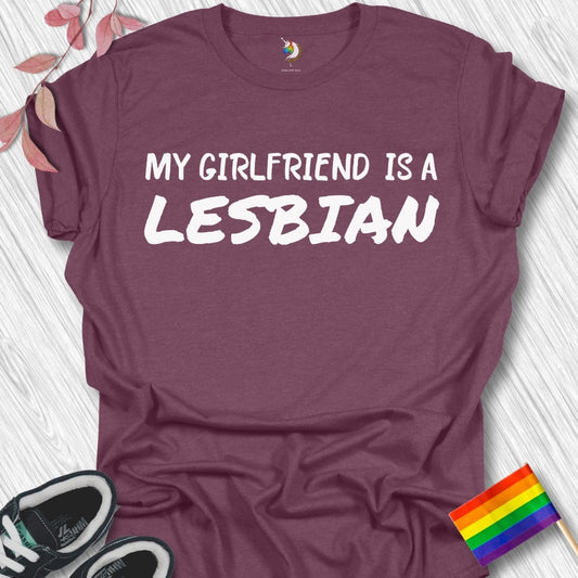 MY GIRLFRIEND IS A LESBIAN Unisex T-Shirt