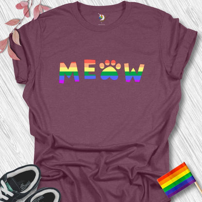 Pride Meow Paw Unisex T-Shirt