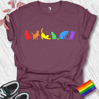 Rainbow Cats Unisex T-Shirt