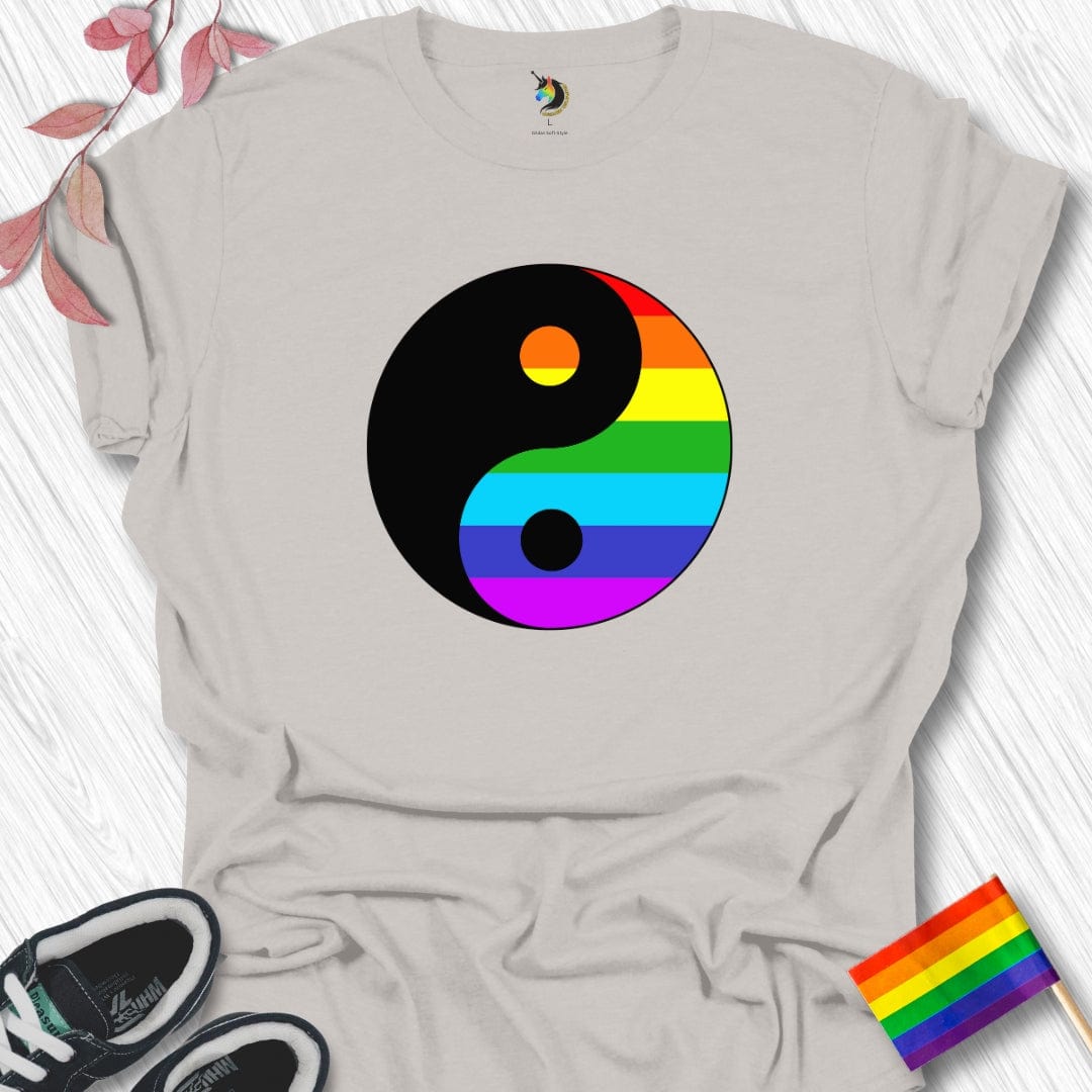 Bold Yin and Yang Unisex T-Shirt