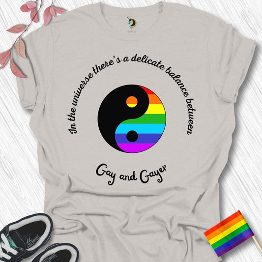 Yin and Yang Balance Unisex T-Shirt