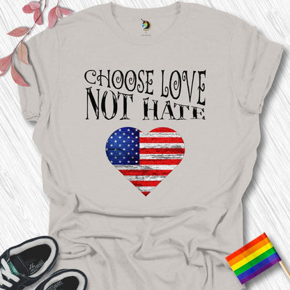 Choose Love America Unisex T-Shirt