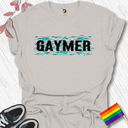 Gaymer Glitch Unisex T-Shirt