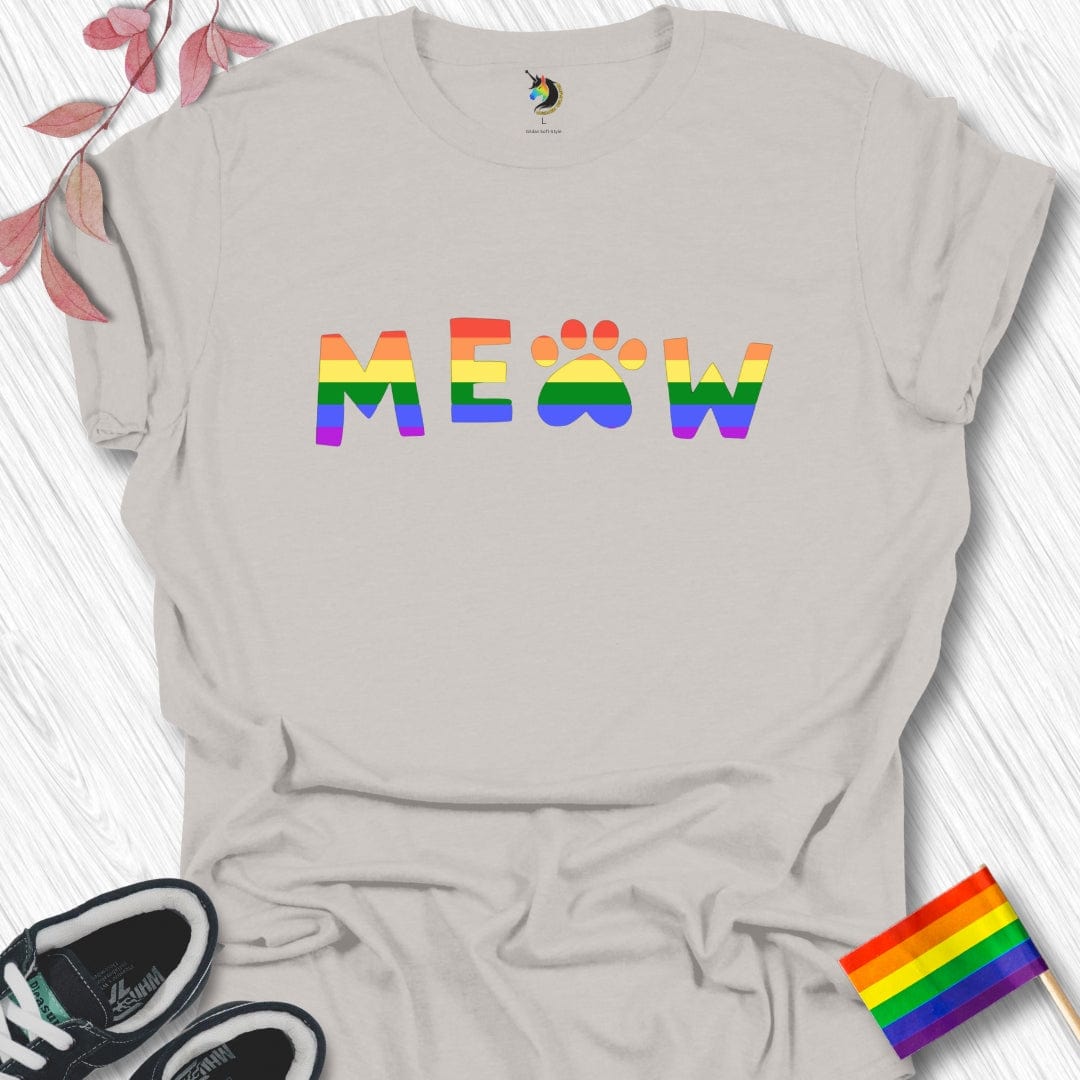 Pride Meow Paw Unisex T-Shirt