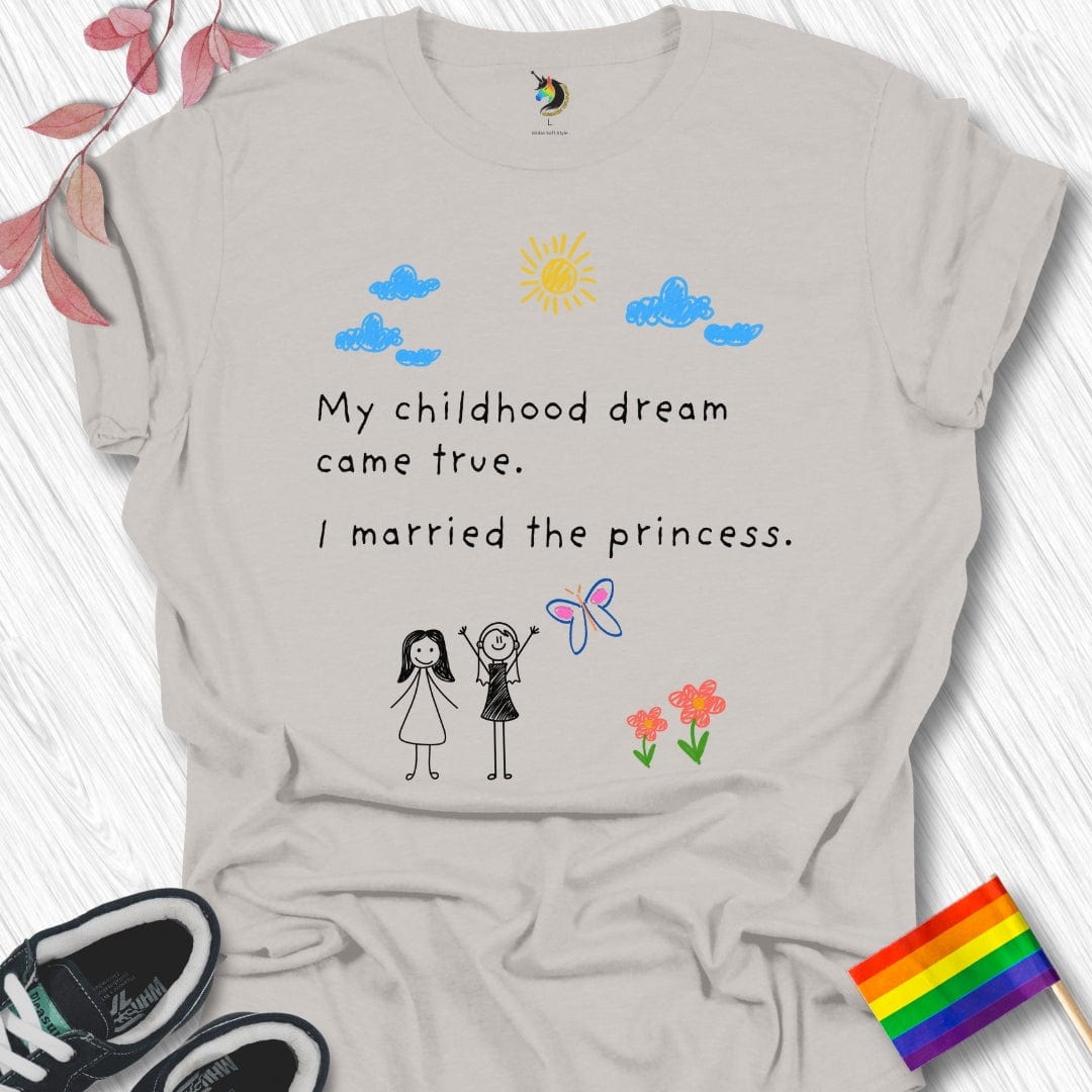 Childhood dream princess Unisex T-Shirt