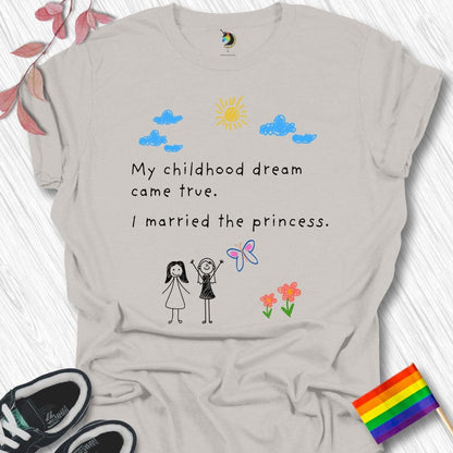 Childhood dream princess Unisex T-Shirt