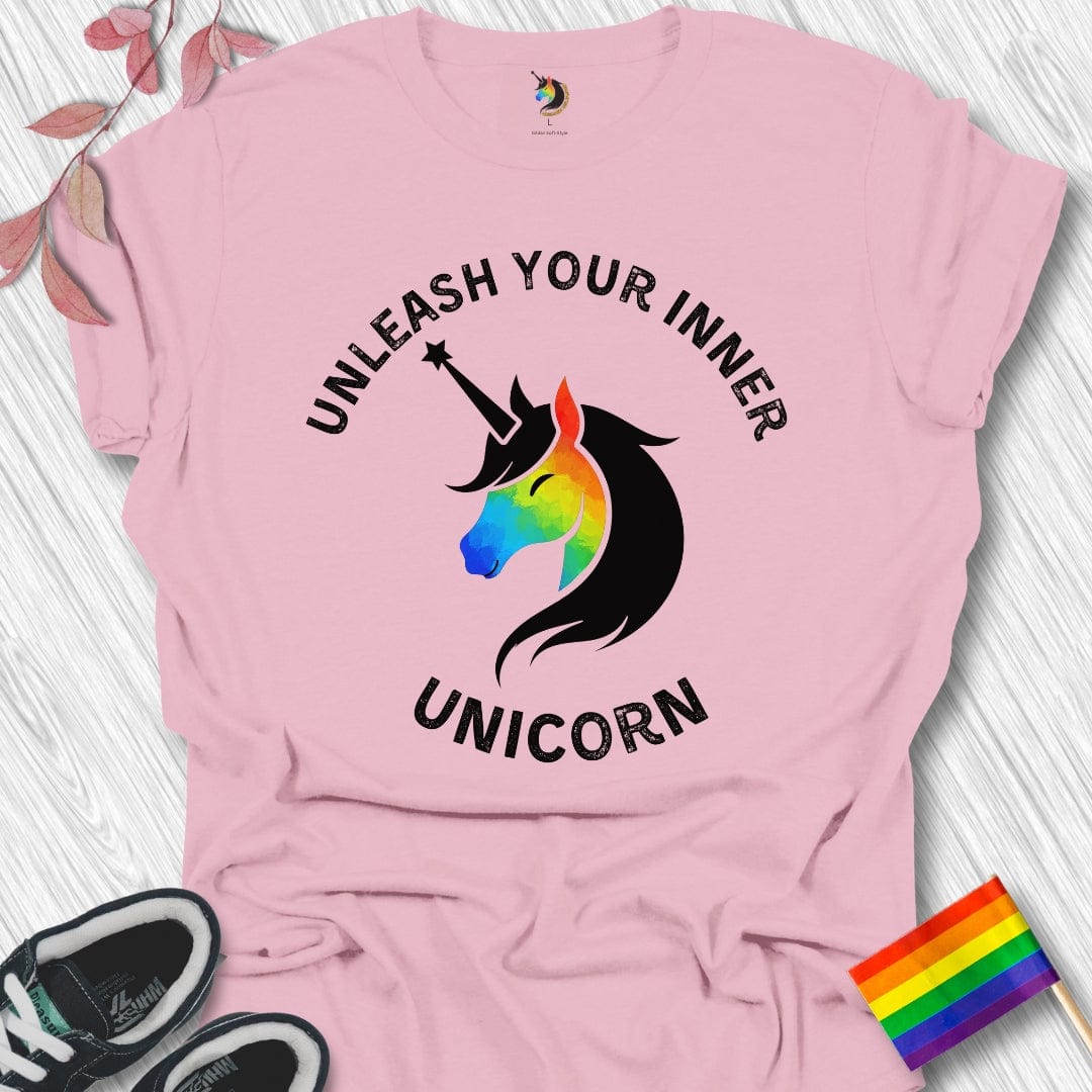 Bold Inner Unicorn Unisex T-Shirt