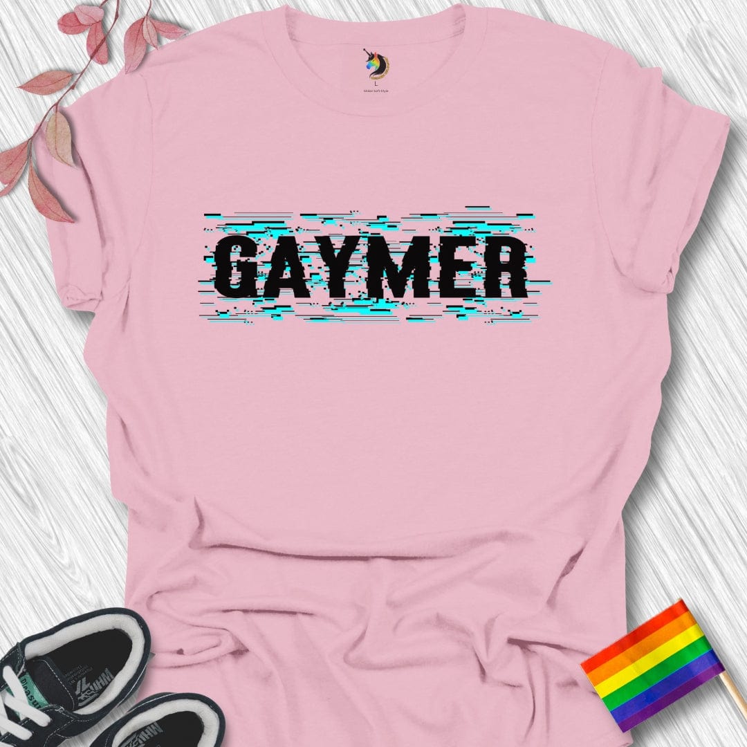 Gaymer Glitch Unisex T-Shirt