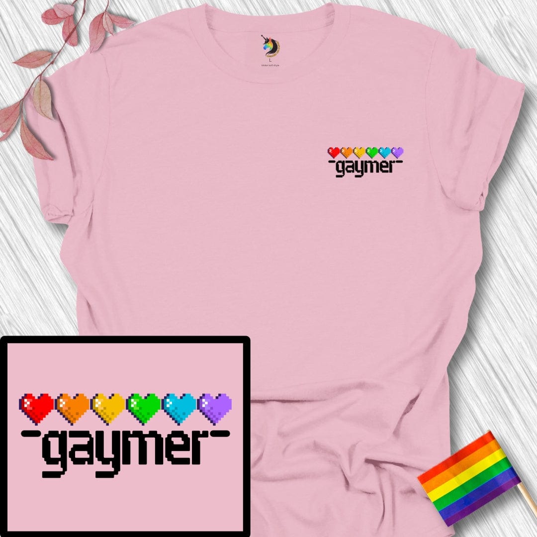 Gaymer Hearts Unisex T-Shirt