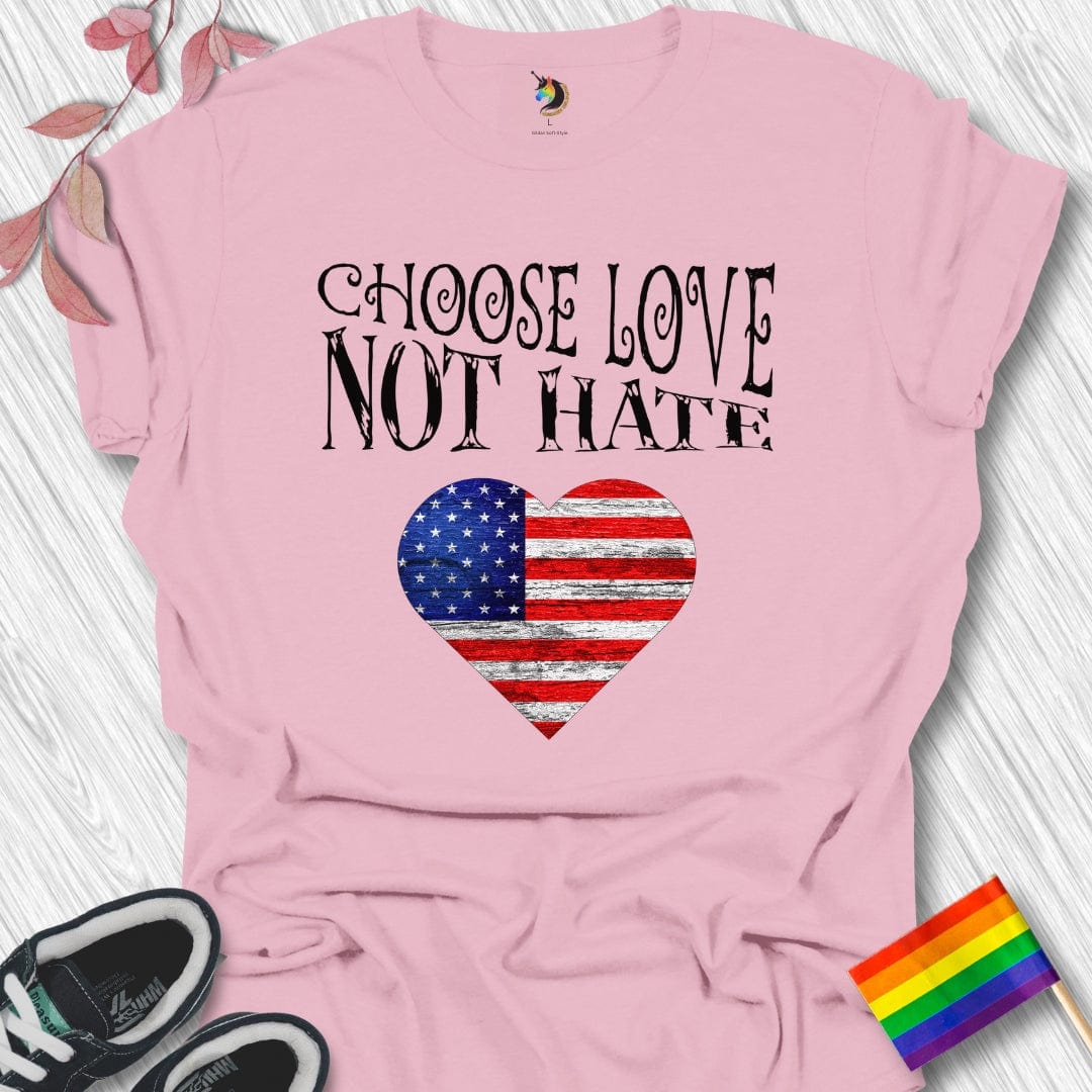 Choose Love America Unisex T-Shirt