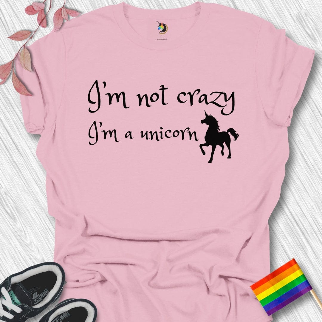 Crazy Unicorn Unisex T-Shirt