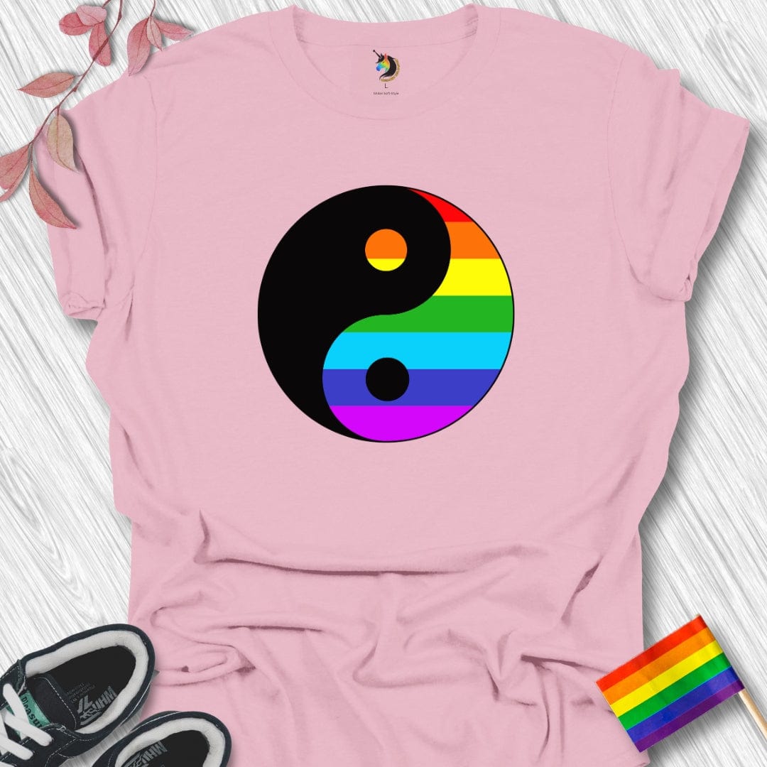 Bold Yin and Yang Unisex T-Shirt