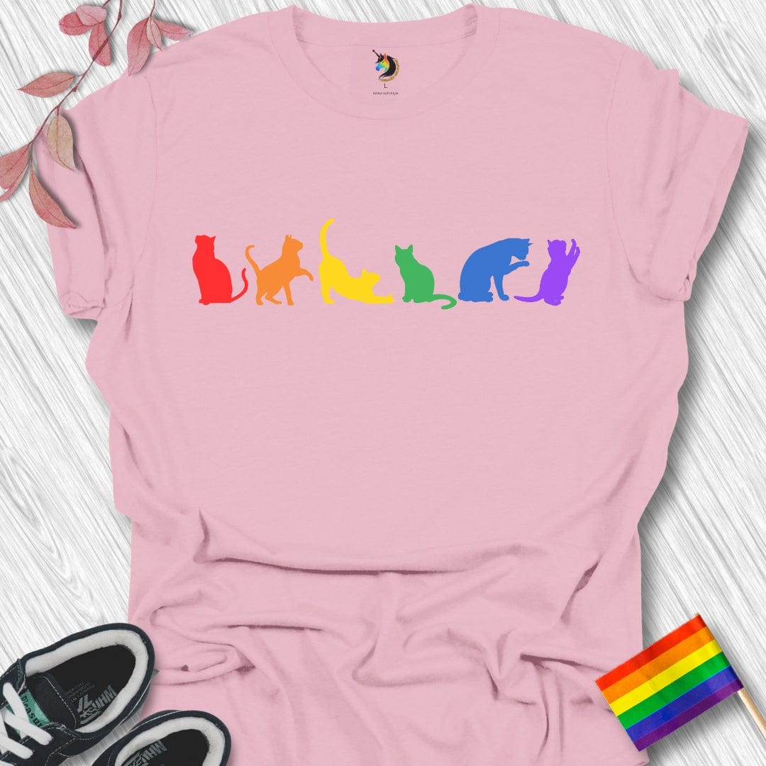 Rainbow Cats Unisex T-Shirt