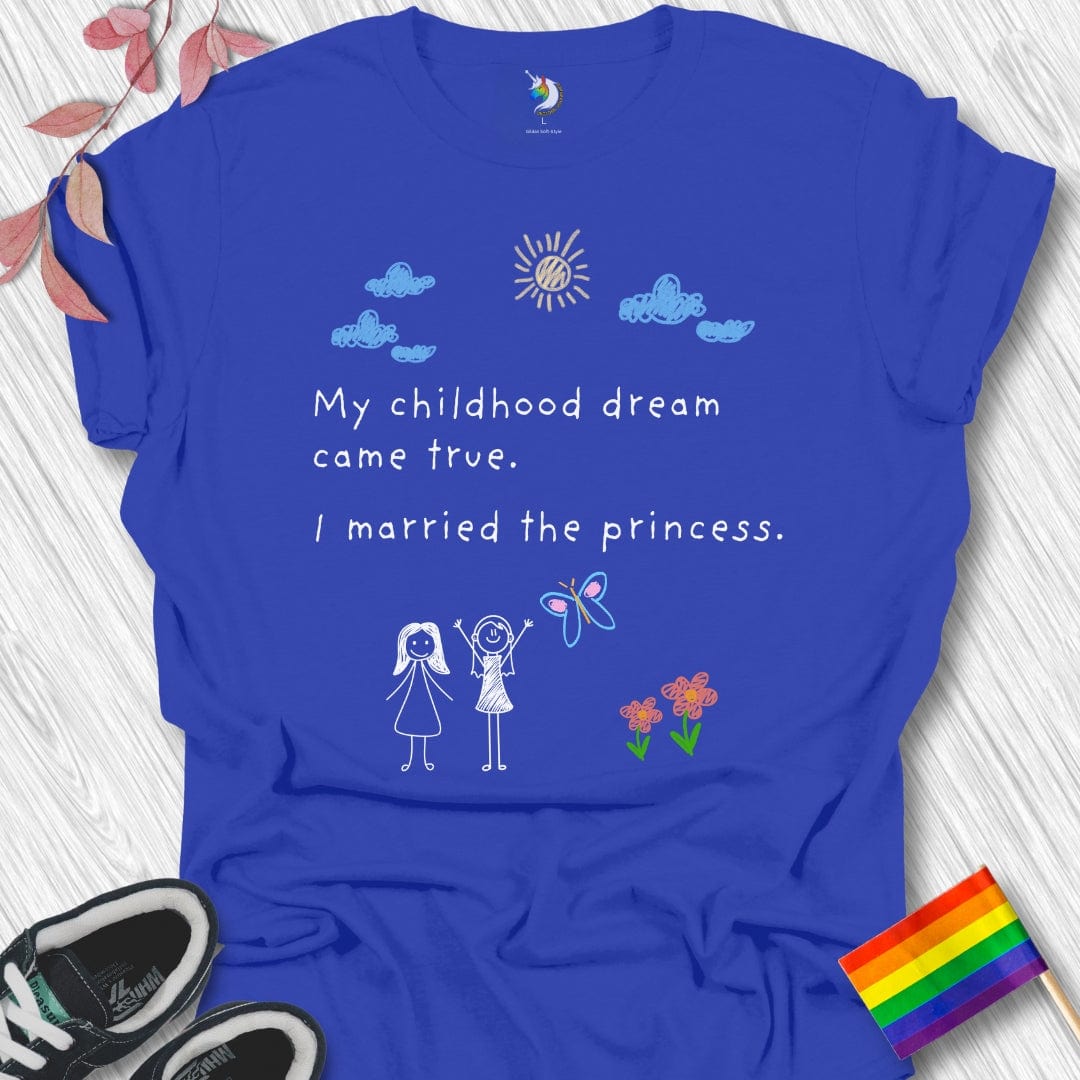 Childhood dream princess Unisex T-Shirt