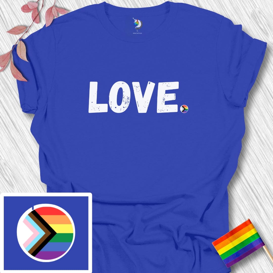 Love. Color Dot Unisex T-Shirt