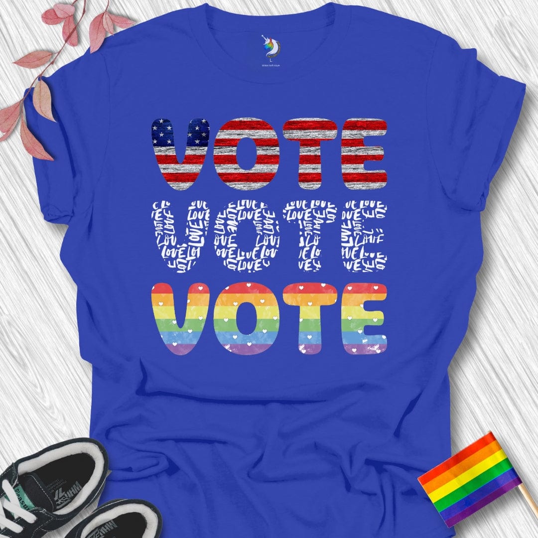 VOTE VOTE VOTE Unisex T-Shirt