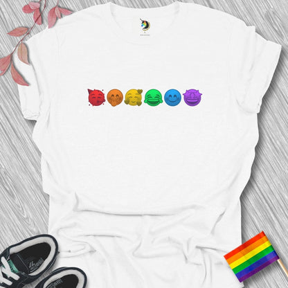 Rainbow Emojis Unisex T-Shirt