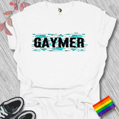 Gaymer Glitch Unisex T-Shirt